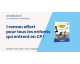 Cultura: Roman offert pour les enfants qui entrent en CP