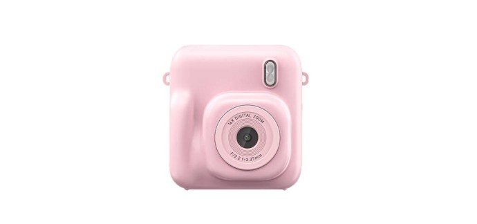 JoyBuy: Appareil photo à impression instantanée Songdian - rose à 23,29€ (au lieu de 39,90€)