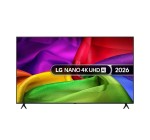 Amazon: TV 75" LG 75NU80 - Nano 4K UHD, 189cm à 611,08€ (au lieu de 830,5€)