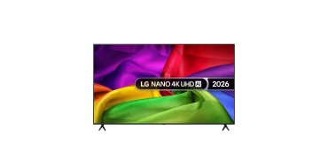Amazon: TV 75" LG 75NU80 - Nano 4K UHD, 189cm à 611,08€ (au lieu de 830,5€)