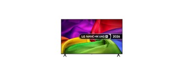 Amazon: TV 75" LG 75NU80 - Nano 4K UHD, 189cm à 611,08€ (au lieu de 830,5€)