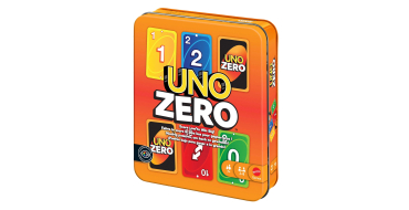 Amazon: Jeu de cartes UNO Zero avec boîte métallique - Mattel Games à 8€ (au lieu de 12,72€)