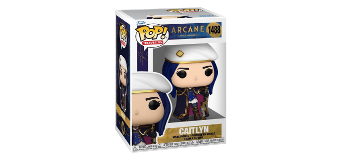 Amazon: Funko Pop Arcane Caitlyn - TV à 6,99€ (au lieu de 16€)