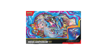 Amazon: Collection Premium Méga-Amphinobi ex Pokémon JCC à 49,95€ (au lieu de 59,99€)