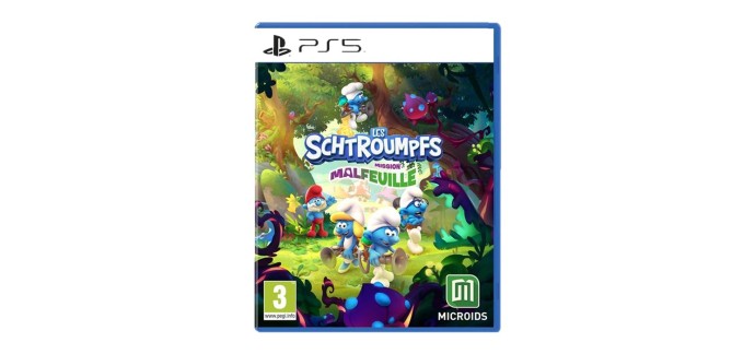 Amazon: Les Schtroumpfs Mission Malfeuille (PS5) à 26,38€ (au lieu de 49,99€)