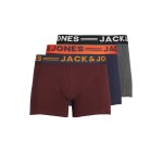 Amazon: Lot de 3 boxers Jack & Jones - différents coloris, Taille XXL à 12,17€ (au lieu de 21,84€)