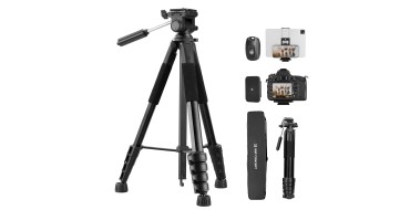 Amazon: Trépied Appareil Photo K&F Concept 190cm - smartphone à 28,49€ (au lieu de 36,13€)