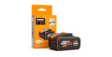 Amazon: Batterie Worx Powershare Pro Lithium-ION 20V 4Ah WA3644 à 35,99€ (au lieu de 52,44€)