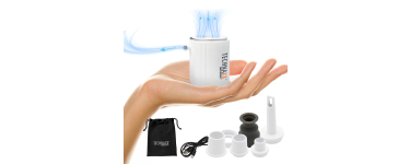 Amazon: Mini Pompe à Air Rechargeable Technaxx TX-261 - 180 L/min, Lampe LED 400 lumens à 14,99€