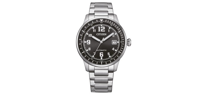 Amazon: Montre Automatique Citizen NJ0190-51E - 10ATM, 40mm à 148,85€ (au lieu de 179,5€)
