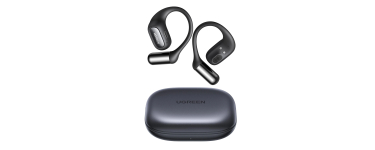 Amazon: Écouteurs sport ouverts UGREEN FitBuds - Bluetooth 6.0, crochet titane 8.7 g, spatial audio 360°, IP