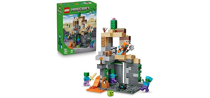 Amazon: LEGO® Minecraft Le Donjon de Zombies (21587) à 21,99€ (au lieu de 29,99€)