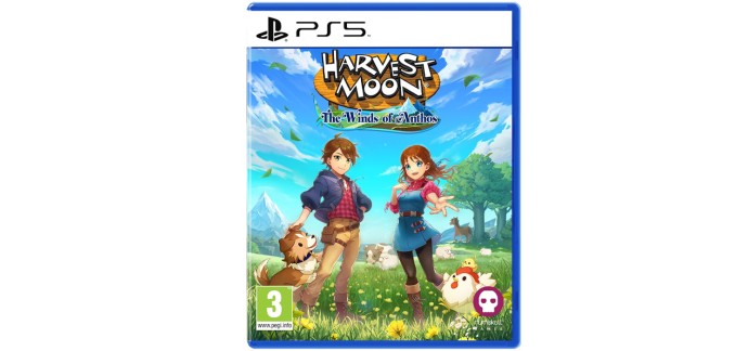 Amazon: Harvest Moon The Winds of Anthos (PS5) à 27,35€ (au lieu de 49,99€)
