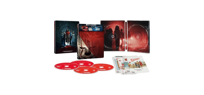 Amazon: Ça Bienvenue à Derry Saison 1 (4K Steelbook) à 47,49€ (au lieu de 49,99€)