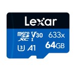 Amazon: Carte Micro SD Lexar 633x - 64 Go à 11,99€