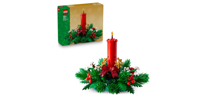 Amazon: LEGO® Centre de Table de Noël (40743) à 20€ (au lieu de 28€)