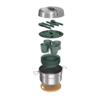Decathlon: Popote 500 de camping inox anti-adhésif 4 pers. 25 éléments à 34,99€ (au lieu de 44,99€)