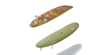 Decathlon: Planche de surf mousse 8'6" 500 kaki - Longboard Olaian à 179,99€ (au lieu de 229,99€)
