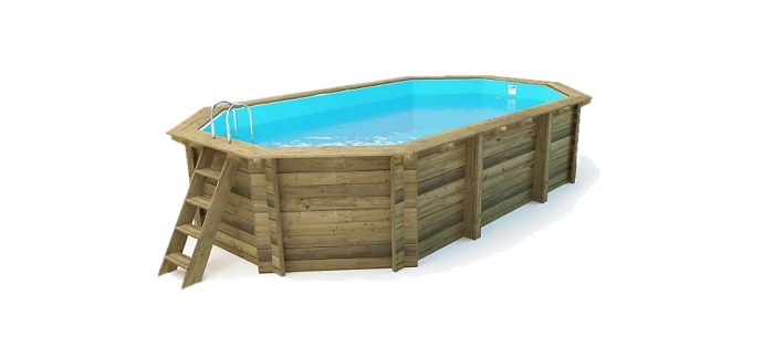 Castorama: Piscine bois Florida 130 - 6.57x4.57x1.31m, pin traité autoclave à 3299€ (au lieu de 4519€)