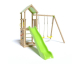 Cdiscount: TRIGANO Aire de jeux en bois SMART XPERIENCE - 2 balançoires, toboggan, mur d'escalade à 389,99€
