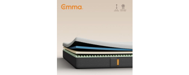 Cdiscount: Matelas EMMA Original Classic 140x190 cm - Mémoire de forme, 25 cm à 359€ (au lieu de 499€)
