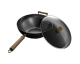 JoyBuy: Wok en fer premium antiadhésif 32 cm - sans Téflon, induction et gaz à 24,48€ (au lieu de 35,99€)