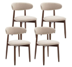 Cdiscount: COLAMY Lot de 4 chaises style nordique minimaliste à 250,99€ (au lieu de 499,99€)