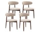 Cdiscount: COLAMY Lot de 4 chaises style nordique minimaliste à 250,99€ (au lieu de 499,99€)