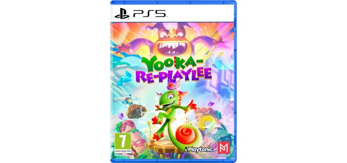 Amazon: Yooka Re-Playlee (PS5) à 27,86€ (au lieu de 49,99€)