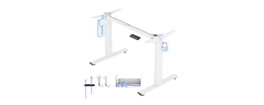 Amazon: Cadre de bureau assis debout électrique Flexispot EN1 - 60x85 cm, 80 kg à 110,98€