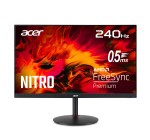 Amazon: Ecran PC 27" Acer Nitro XV272UW2BMIIPRFX - WQHD, IPS, 240Hz, 1ms à 179,90€ (au lieu de 201,06€)
