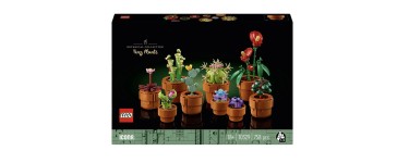 Amazon: LEGO® Icons Les Plantes Miniatures (10329) à 35,9€