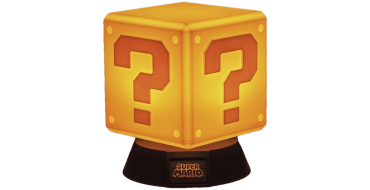Amazon: Super Mario Lampe Question Block 3D à 15,98€ (au lieu de 19,99€)