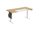 JoyBuy: Bureau électrique réglable en hauteur Ochama - fonction mémoire, USB-C, 160x70 cm à 84,99€