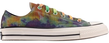 Kickz: Converse Chuck Taylor 70 OX Tie Die Plaid Gris à 29,95€ (au lieu de 99,95€)