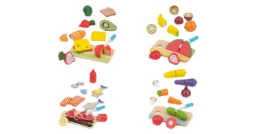 LIDL: LUPILU® Set d'aliments en bois à 4,99€ (au lieu de 6,99€)