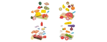 LIDL: LUPILU® Set d'aliments en bois à 4,99€ (au lieu de 6,99€)