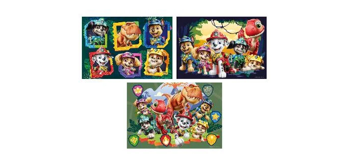 LIDL: LUPILU Puzzle Pat' Patrouille - 20, 42 ou 80 pièces à 2,99€ (au lieu de 4,99€)