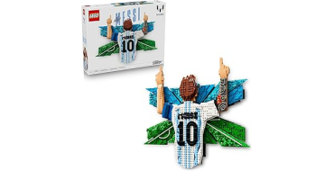 Amazon: LEGO® Icons Lionel Messi – The Celebration (31206) à 119,99€ (au lieu de 179,99€)