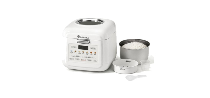 JoyBuy: Mini cuiseur à riz IAGREEA 2 L transparent, logique floue, départ différé 24h à 29,99€