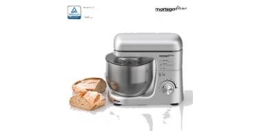 JoyBuy: Robot pâtissier monsga SM100 - 1000 W, bol inox 5 L, 8 vitesses à 49,99€ (au lieu de 109,99€)