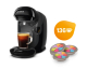 Tassimo: Machine à café Tassimo Style Noire + 8 packs (136 dosettes) à 39€ (au lieu de 141,50€)