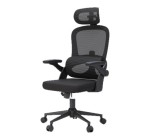 JoyBuy: SIHOO M102C Chaise de bureau ergonomique - Maille, dossier haut, accoudoirs 3D à 119,98€