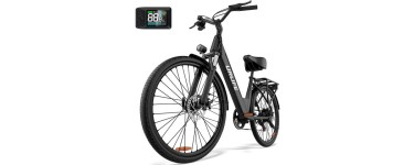 JoyBuy: URLIFE Vélo électrique adulte 26 pouces - batterie 36V 13Ah, moteur 250W, 7 vitesses - écran à 479€
