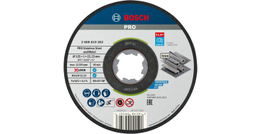 Amazon: Disque à tronçonner Bosch X-LOCK Standard - Ø 125 × 1 mm à 1,10€ (au lieu de 5,44€)