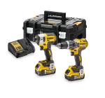 Amazon: Kit 2 Outils 18V Brushless Dewalt DCK266P2T-QW - Perceuse DCD796, Visseuse DCF887, 2x5Ah à 249,92€