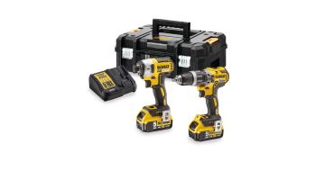 Amazon: Kit 2 Outils 18V Brushless Dewalt DCK266P2T-QW - Perceuse DCD796, Visseuse DCF887, 2x5Ah à 249,92€