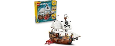 Amazon: LEGO® Creator 3-in-1 Mythical Pirate Ship (31387) à 82,99€ (au lieu de 99,99€)
