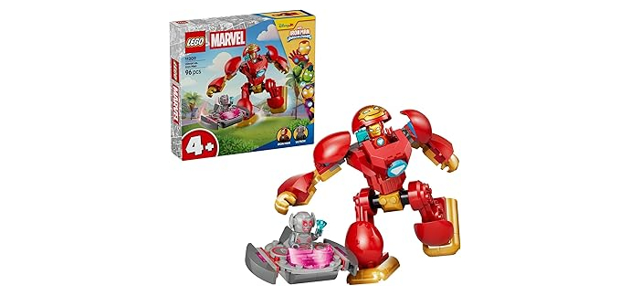 Amazon: LEGO® Marvel Iron Man and His Amazing Friends Ultron vs Iron Man (11209) - TV à 13,90€