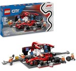 Amazon: LEGO® City F1 Stand Stop with Ferrari Car (60443) à 24,99€ (au lieu de 29,99€)